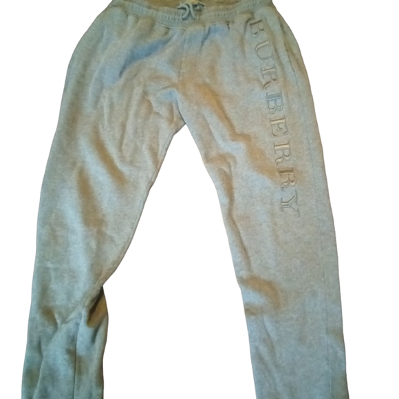 Authentic Burberry Grey Joggers - Picture 1 of 4